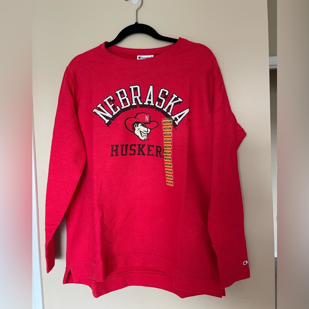 CHAMPION Nebraska Huskers long sleeve shirt